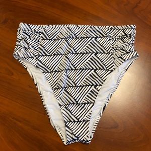 High waist bikini bottom